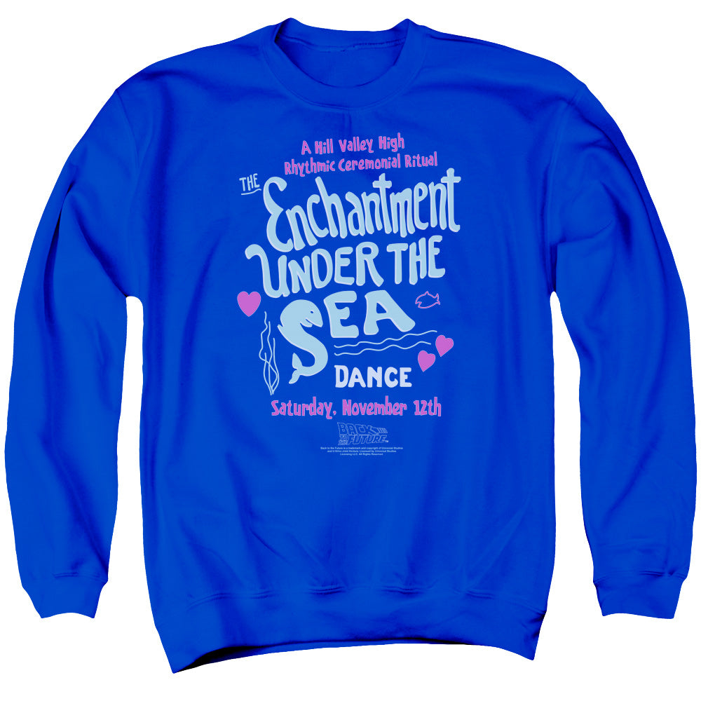Back To The Future III Under The Sea Mens Crewneck Sweatshirt Royal Blue