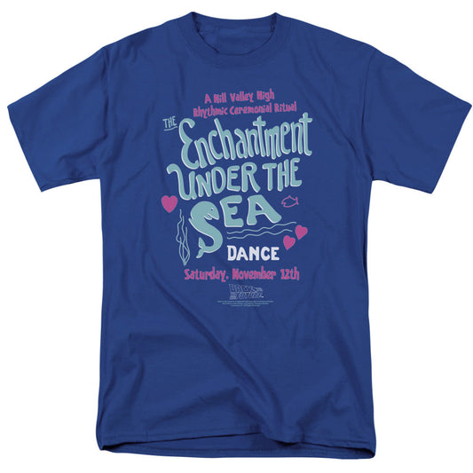 Back To The Future Under The Sea Mens T Shirt Royal - clothing by TeeHivey.com