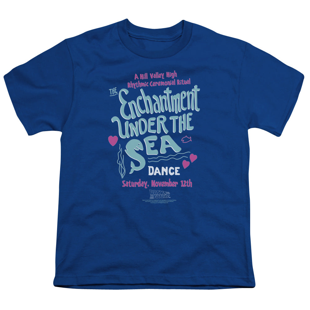 Back To The Future III Under The Sea Kids Youth T Shirt Royal Blue - clothing by TeeHivey.com