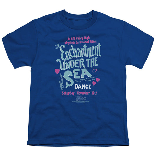 Back To The Future III Under The Sea Kids Youth T Shirt Royal Blue - clothing by TeeHivey.com