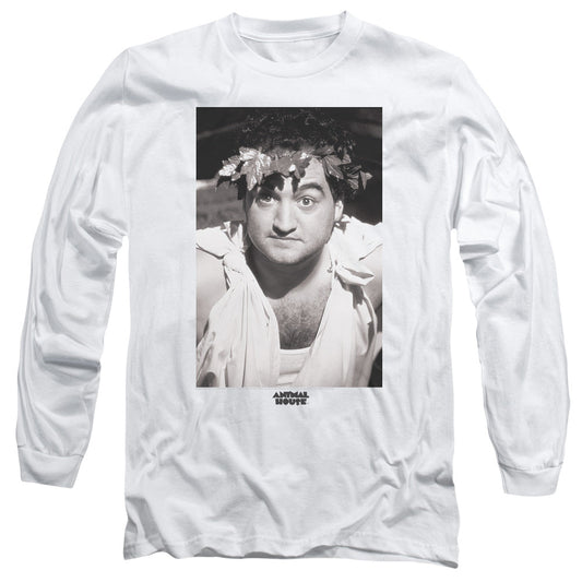 Animal House The Animal Mens Long Sleeve Shirt White White - clothing by TeeHivey.com