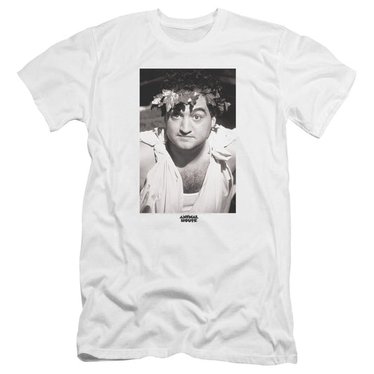 Animal House The Animal Premium Bella Canvas Slim Fit Mens T Shirt White - clothing by TeeHivey.com (Image 1)