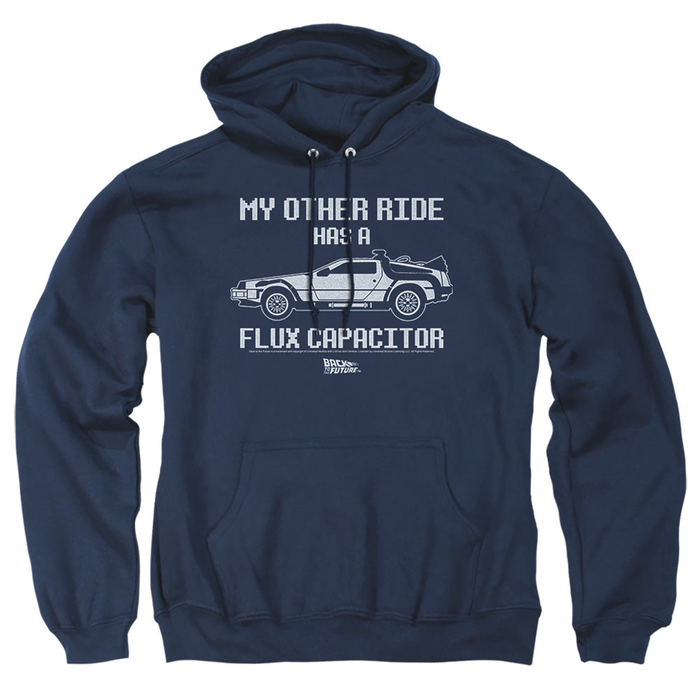 Back To The Future Other Ride Mens Hoodie Navy Navy - clothing by TeeHivey.com (Image 3)
