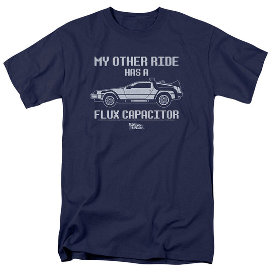 Back To The Future Other Ride Mens T Shirt Navy - clothing by TeeHivey.com