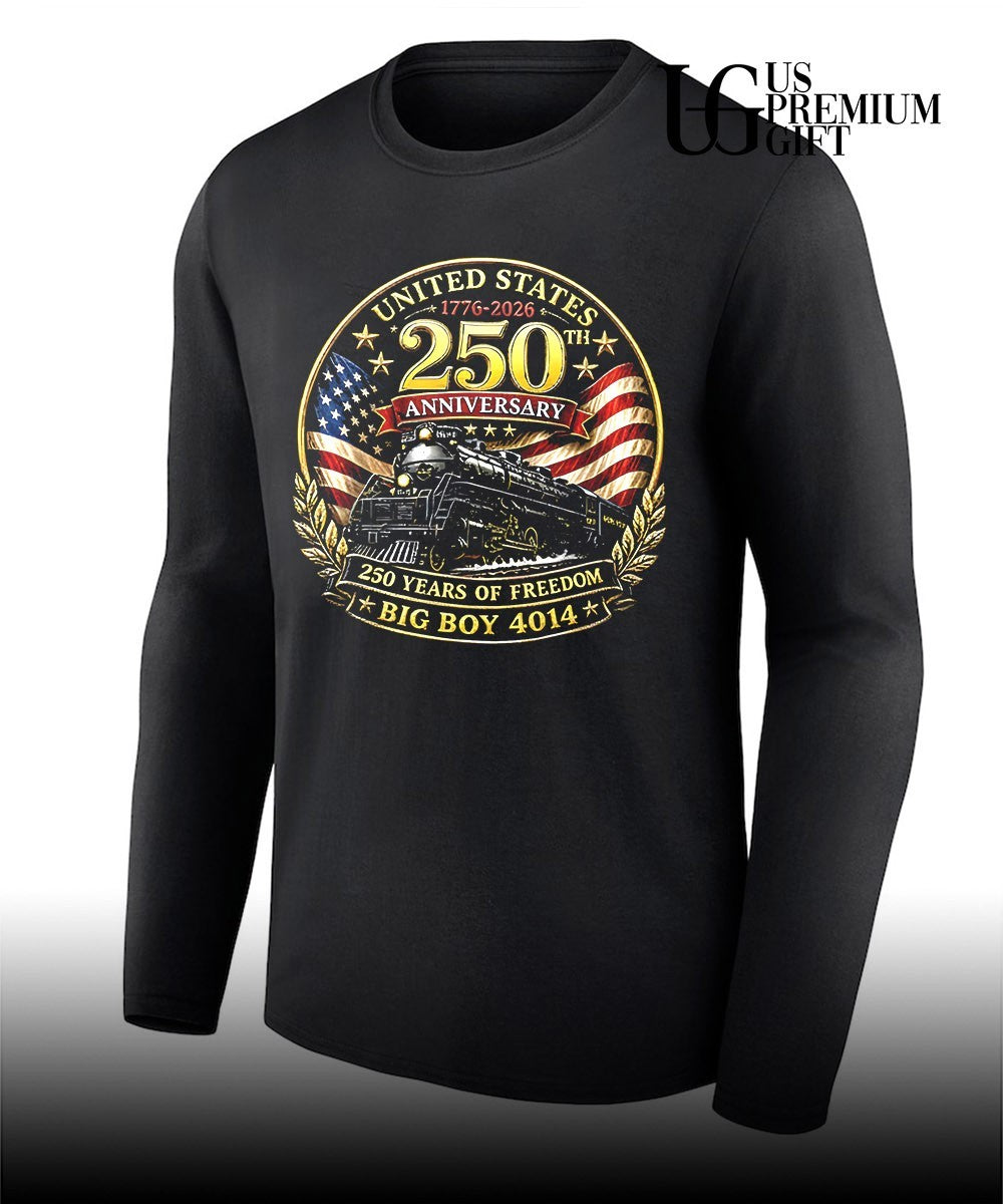 US 250th Anniversary Big Boy 4014 Patriotic 1776-2026 shirt