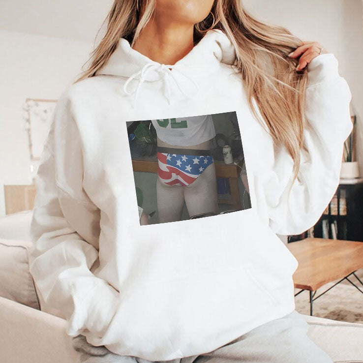 US Flag Underwear Meme Shirt