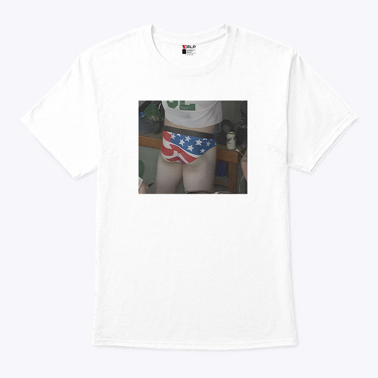 US Flag Underwear Meme Shirt