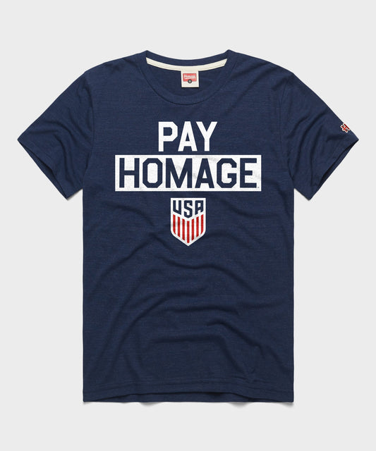 US Soccer Pay Homage