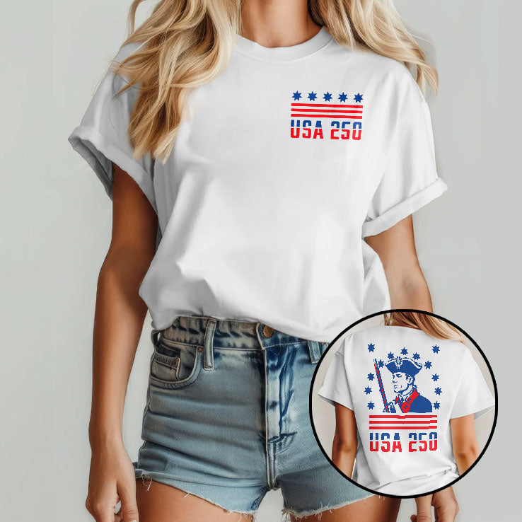 USA 250 Patriot America 250th Anniversary T Shirt