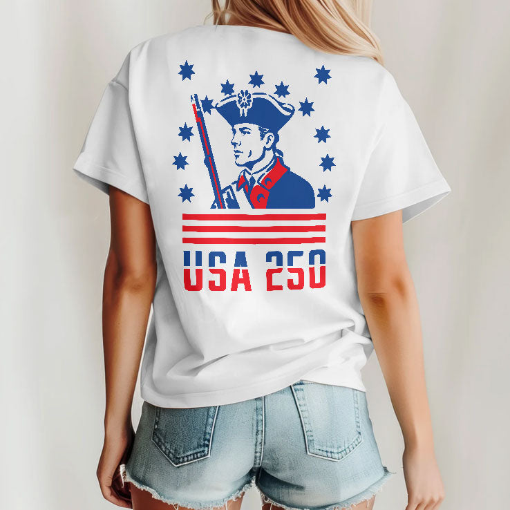 USA 250 Patriot America 250th Anniversary T Shirt
