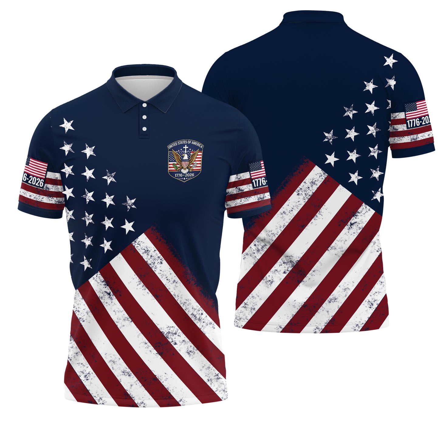 USA 250th Anniversary Polo Shirt