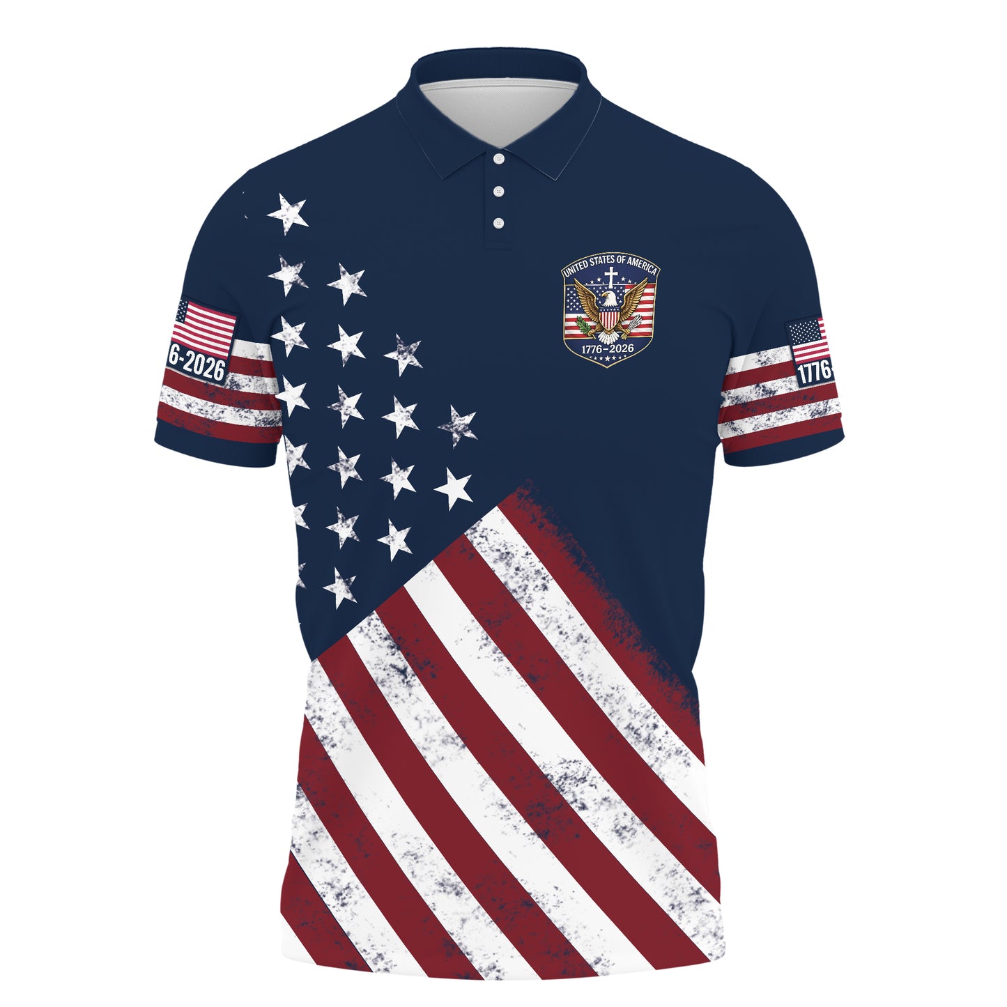 USA 250th Anniversary Polo Shirt