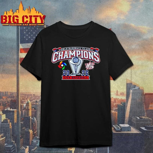 USA Baseball Champions World Baseball Classic 2026 Shirt