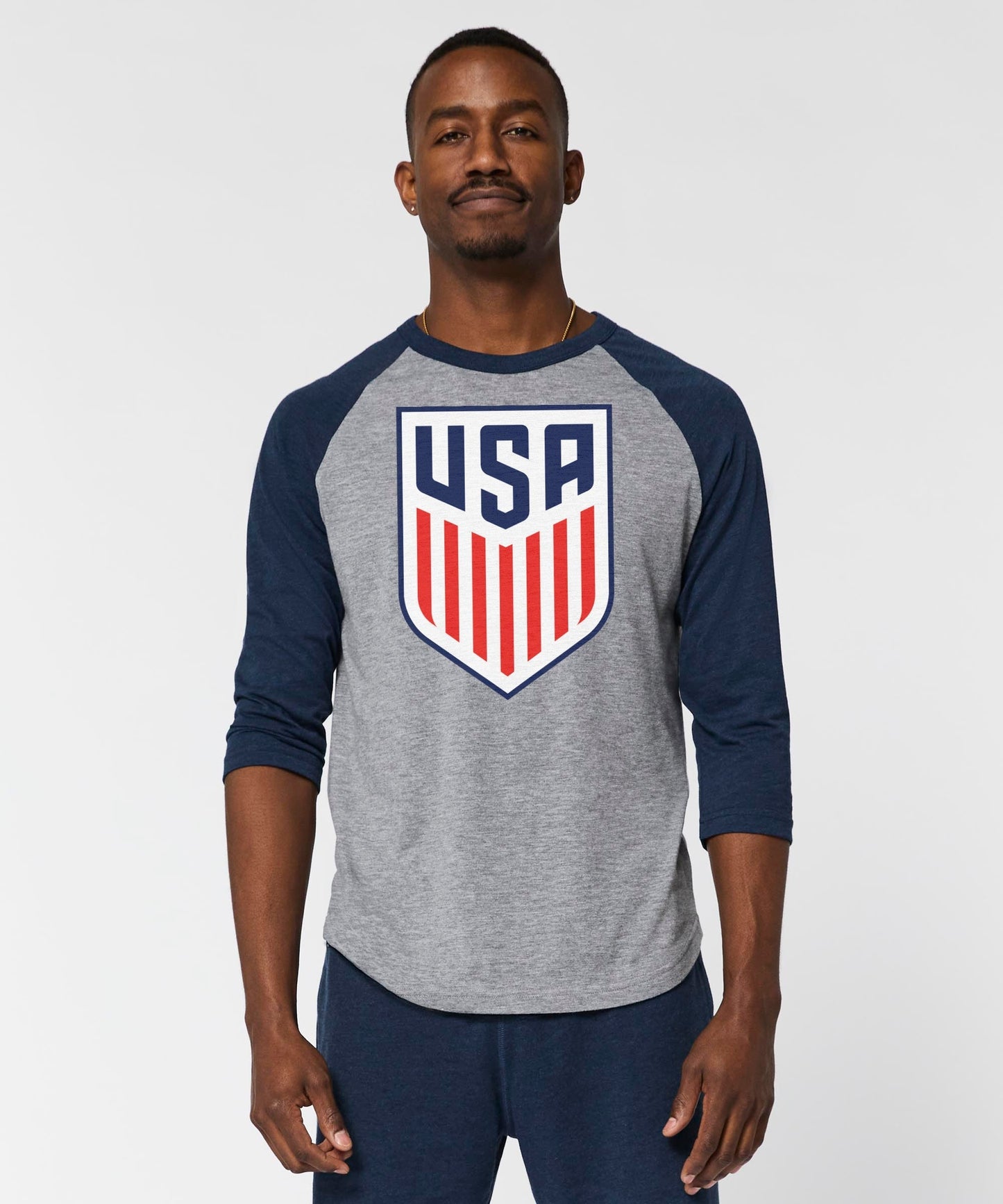 USA Crest Raglan
