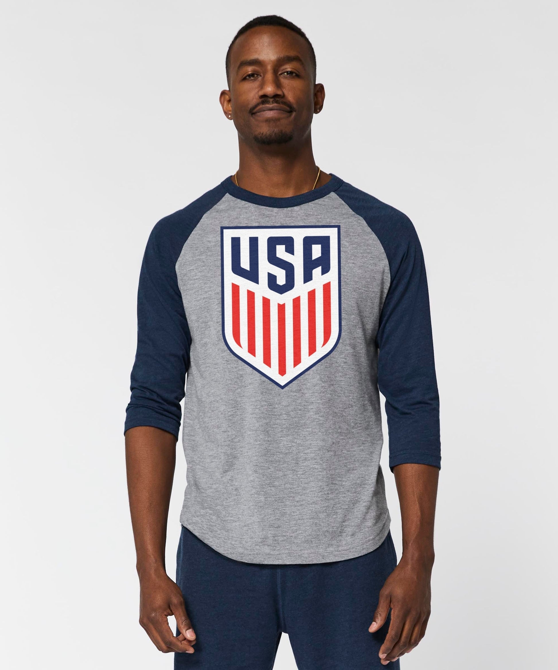 USA Crest Raglan