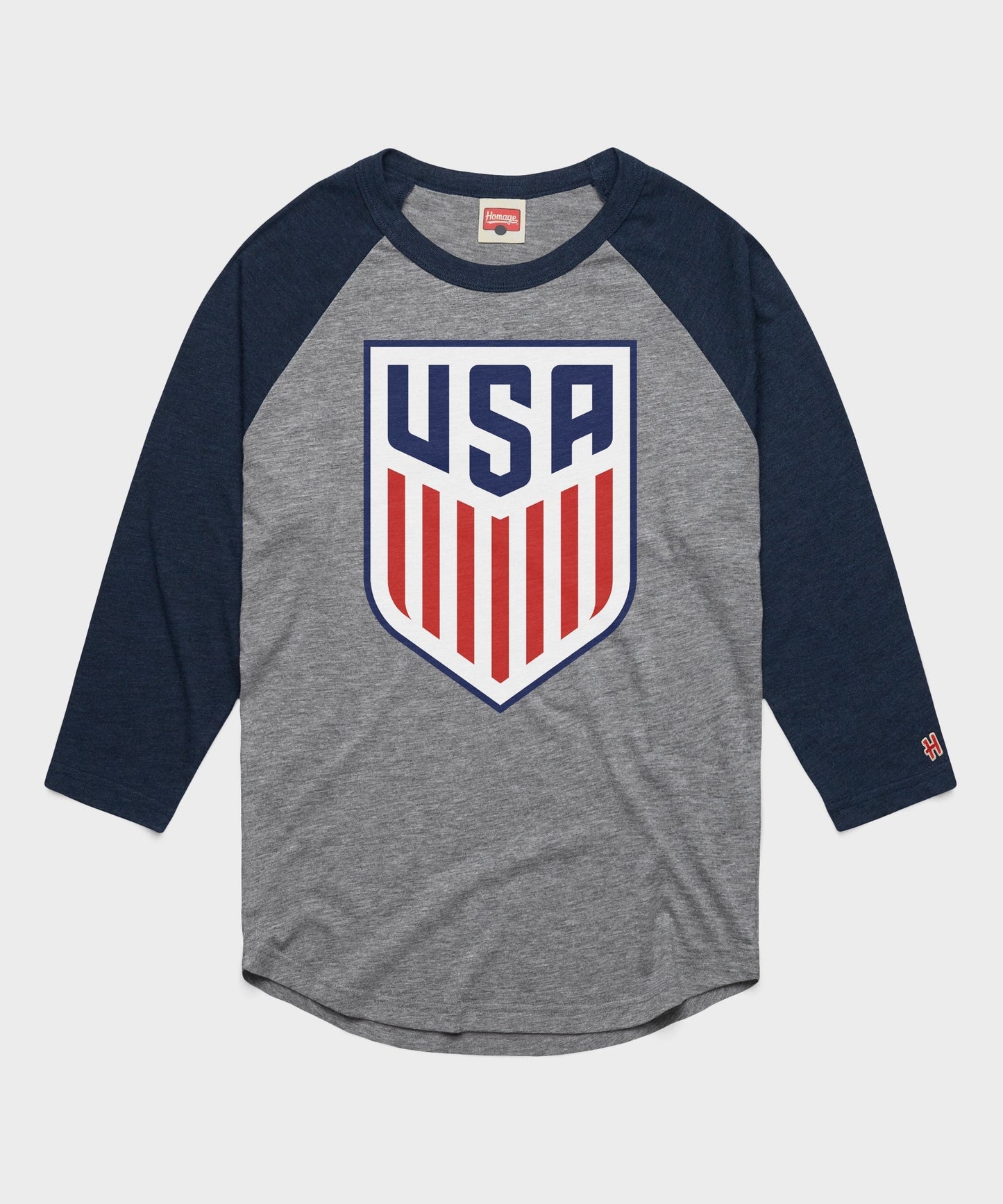 USA Crest Raglan