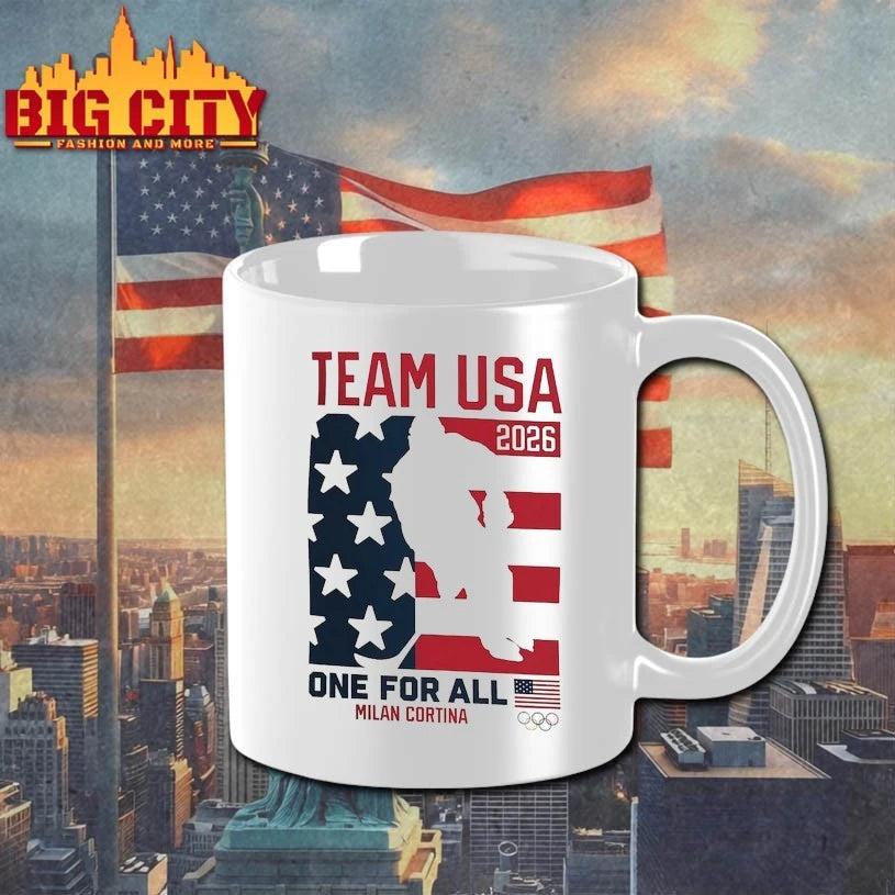 USA Hockey Team USA 2026 One for all milan cortina T-shirt