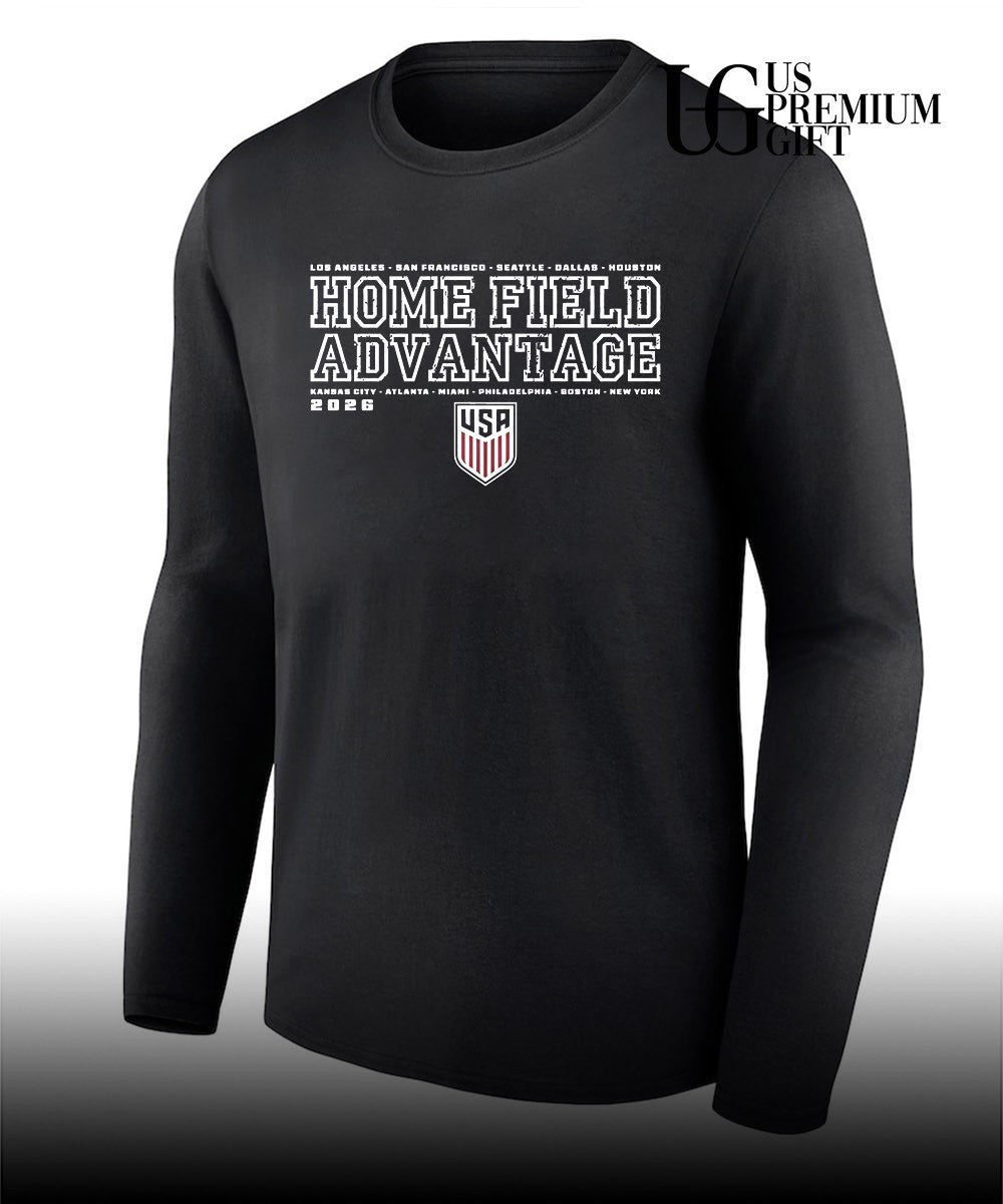 USA Soccer 2026 World Cup Home Field Advantage Los Angeles San Francisco Seattle shirt
