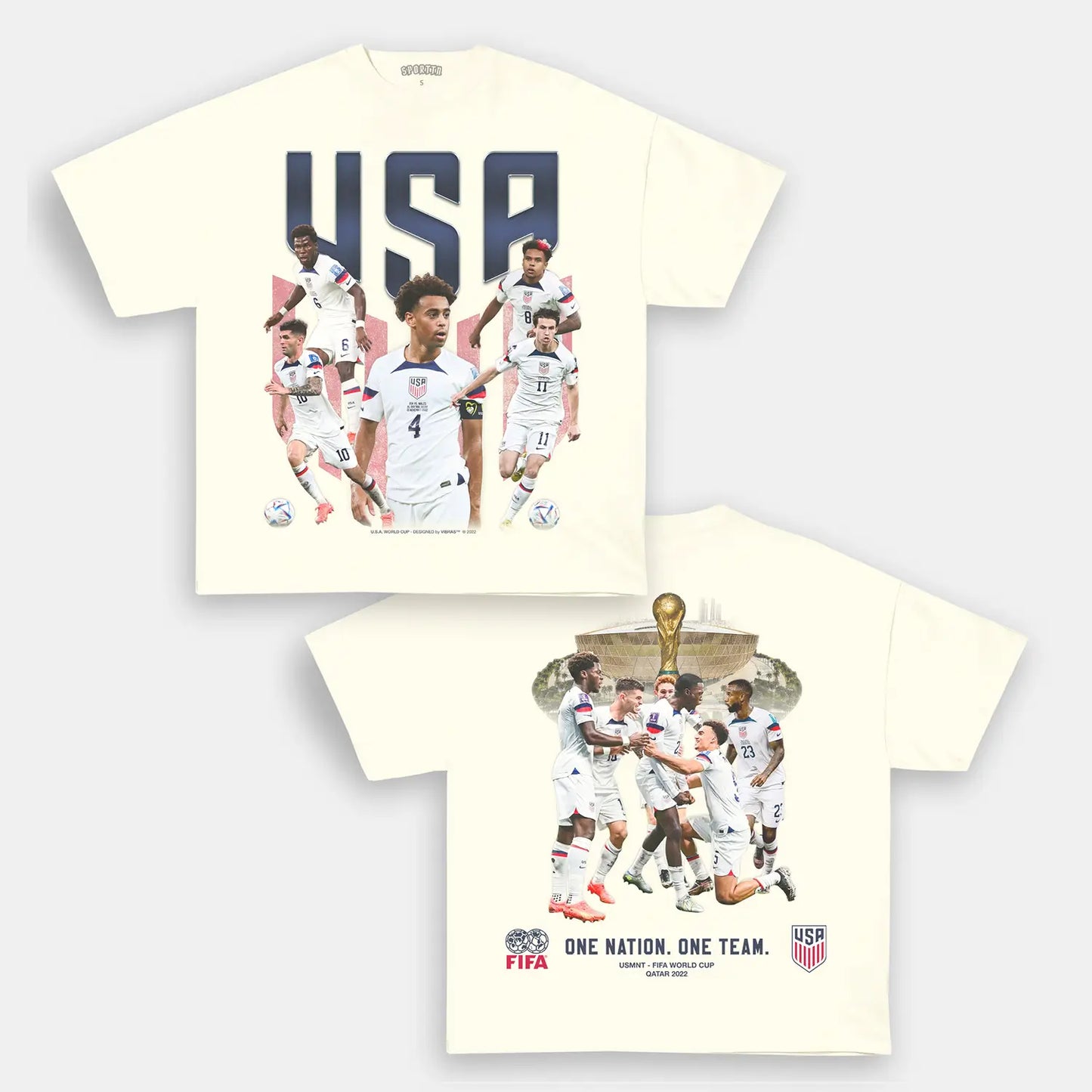 USA WORLD CUP TEE - [DS] Style001 - clothing by TeeHivey.com (Image 1)