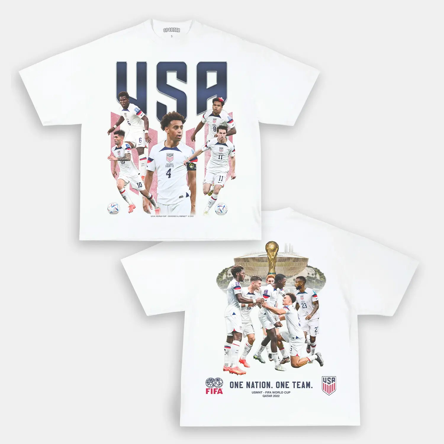 USA WORLD CUP TEE - [DS] Style001 - clothing by TeeHivey.com (Image 3)