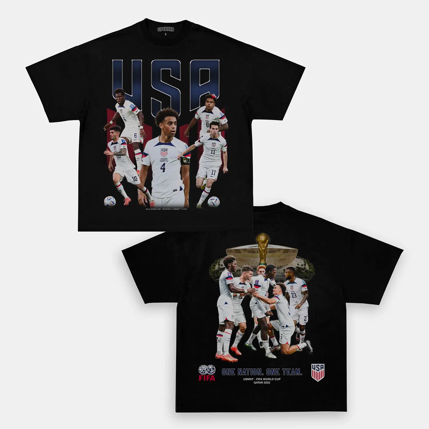 USA WORLD CUP TEE - [DS] Style001 - clothing by TeeHivey.com (Image 4)