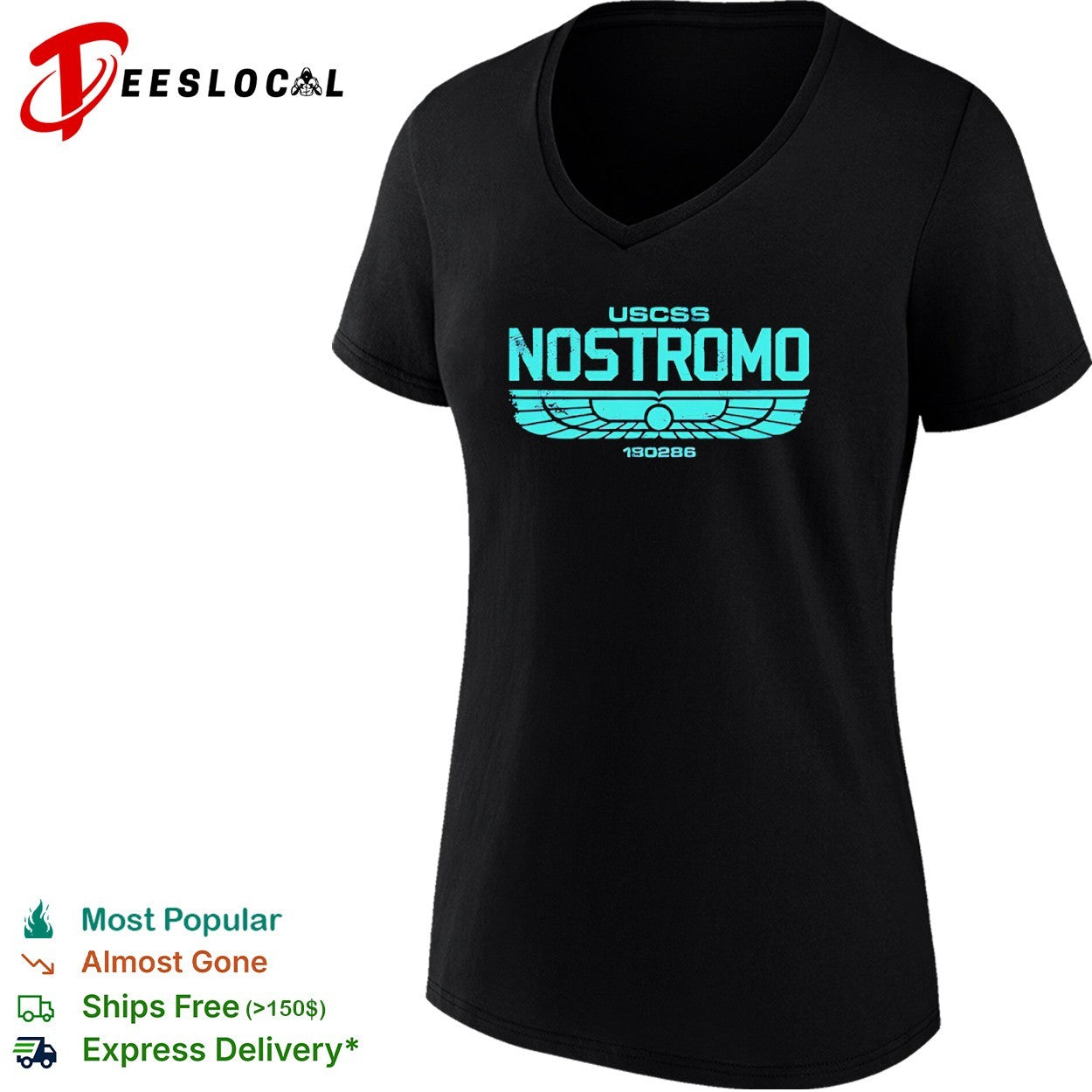 USCSS Nostromo 180286 Wayland Yutani Corporation Science Fiction Movie shirt