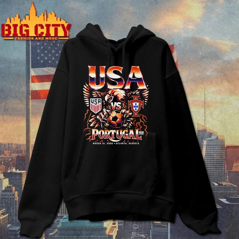 USMNT Vs. Portugal 2026 Match Up T-shirt
