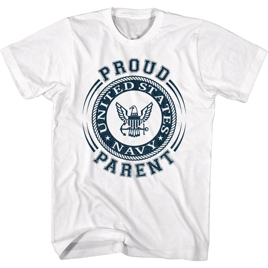 Navy - Proud Parent - Short Sleeve - Adult - T-Shirt - clothing by TeeHivey.com