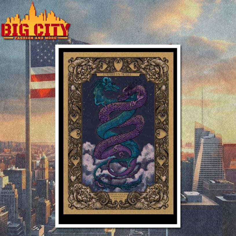 Umphrey’s McGee Feb 14-15 2026 Washington D.C Poster Shirt