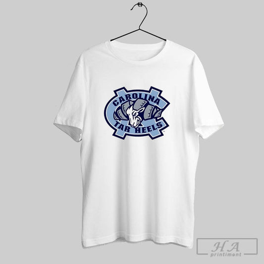 Unc Tar Heels Ram Logo Carolina Blue Rameses Mascot - clothing by TeeHivey.com