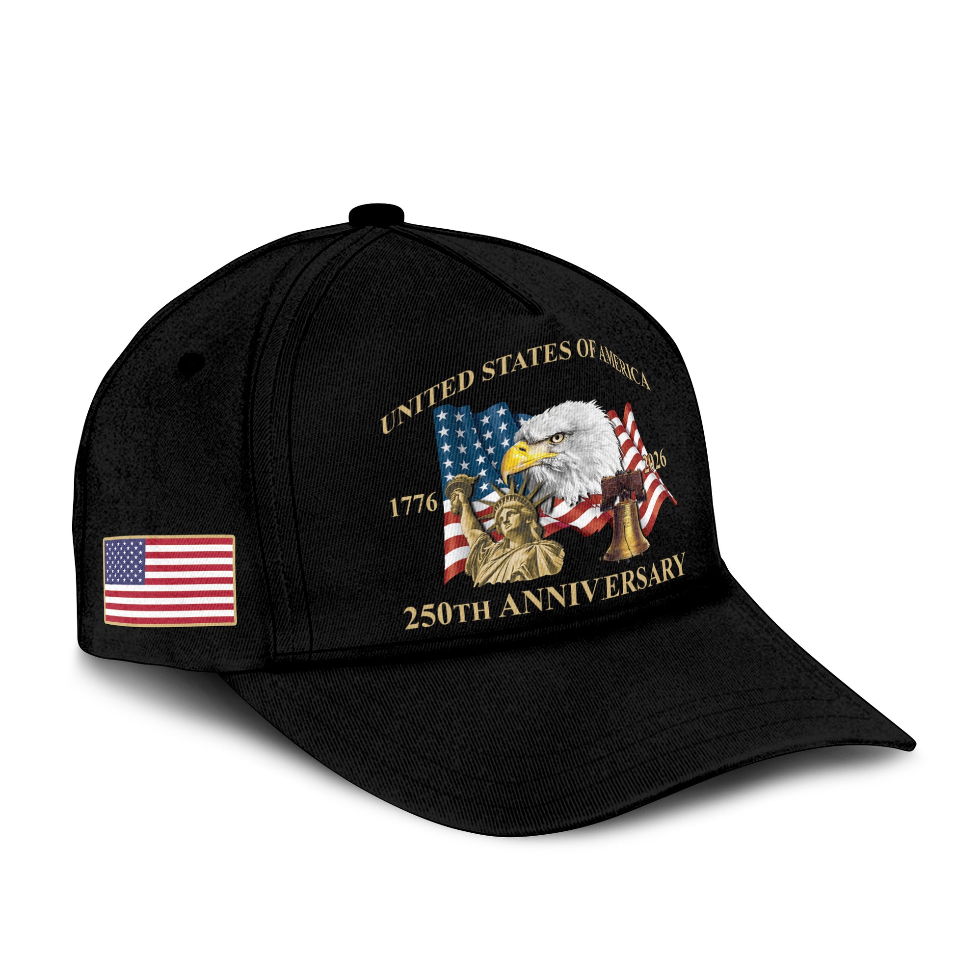 United States Of America 250th Anniversary 1776-2026 Hat