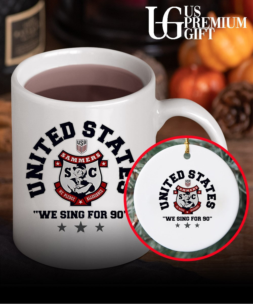 United States Sammers We Sing For 90 logo shirt