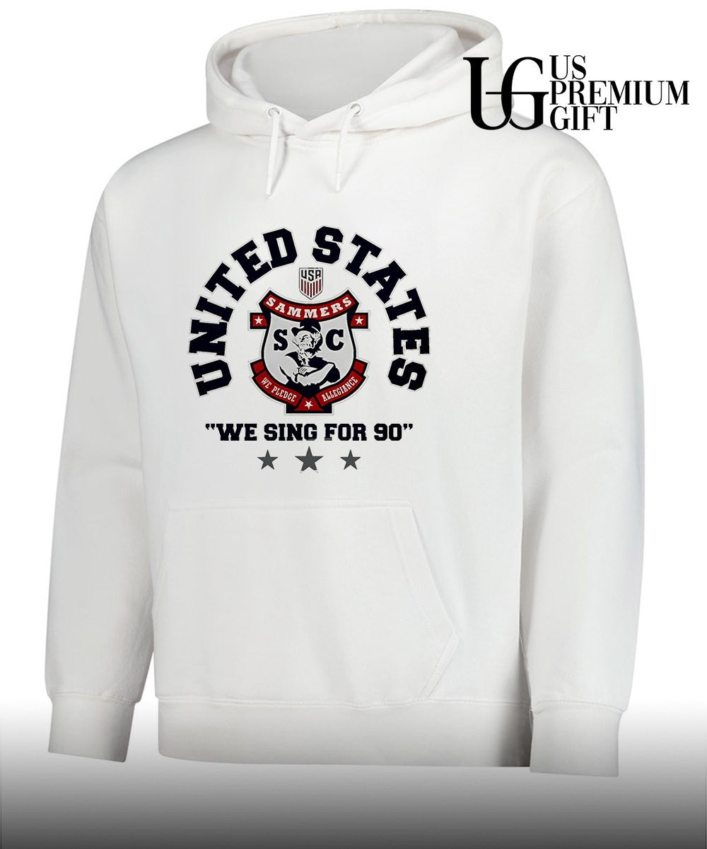 United States Sammers We Sing For 90 logo shirt