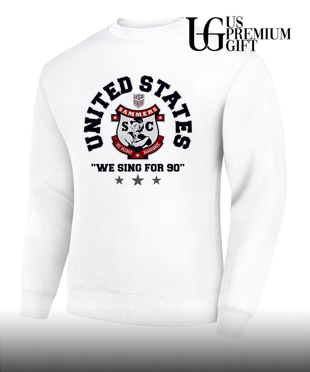 United States Sammers We Sing For 90 logo shirt