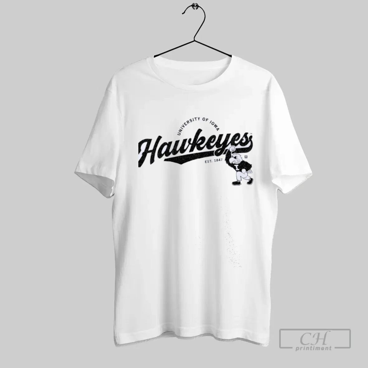University Of Iowa Hawkeyes Logo - clothing by TeeHivey.com