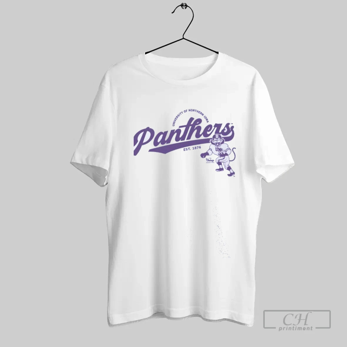 University Of Northern Iowa Panthers Logo - clothing by TeeHivey.com