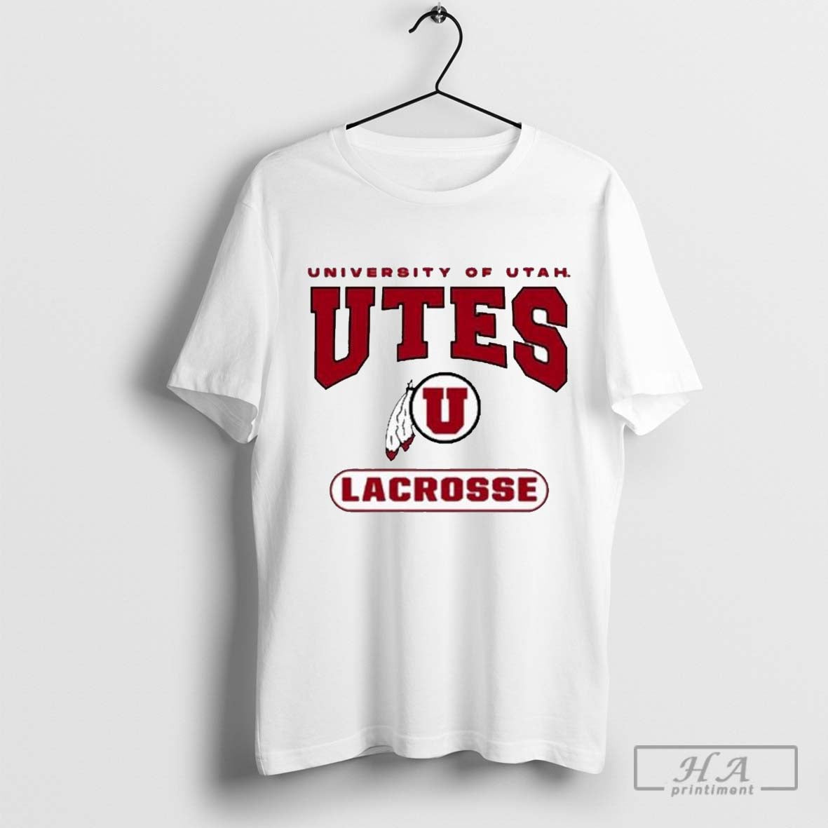 University Of Utah Utes Lacrosse T Shirts - clothing by TeeHivey.com