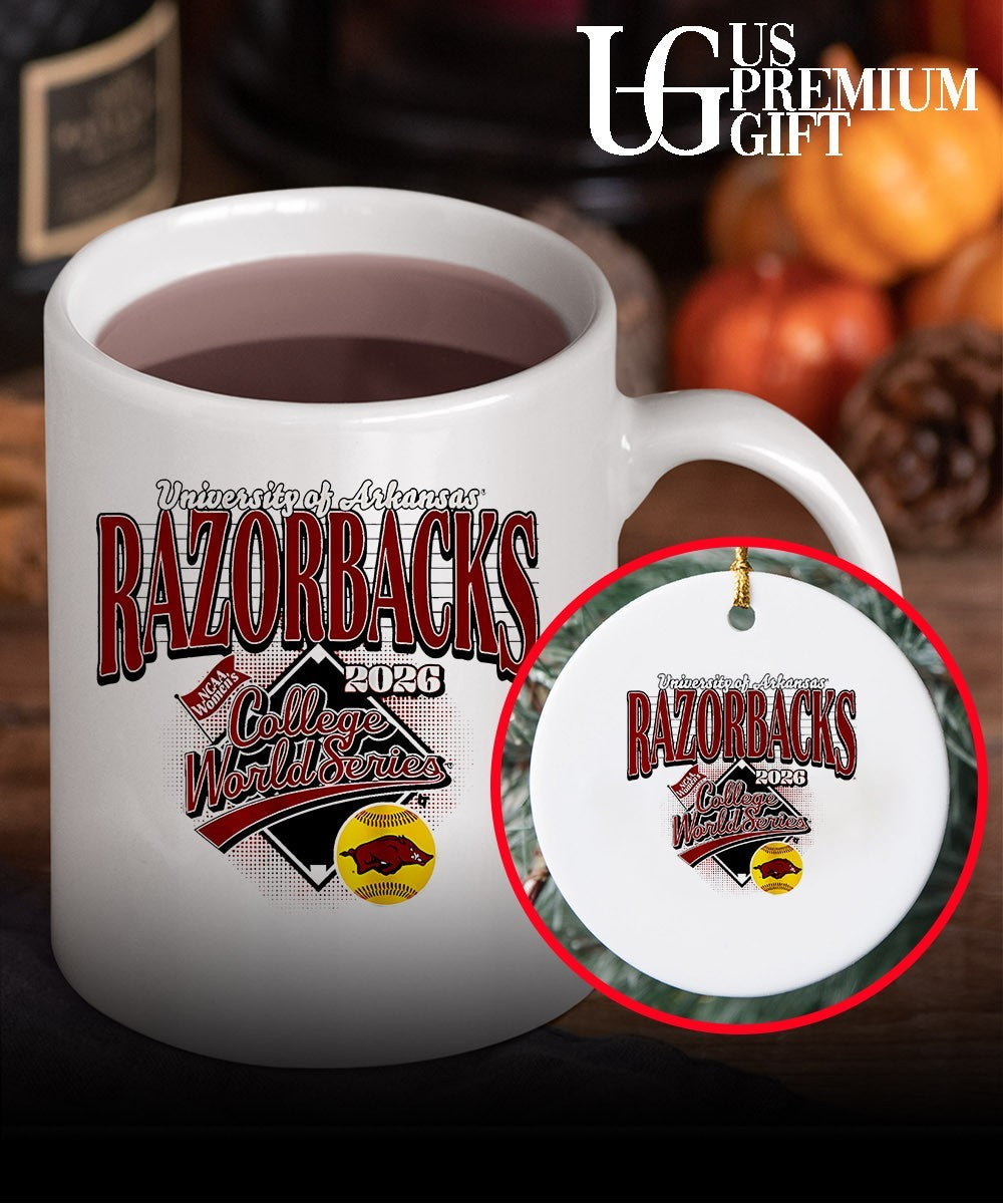 University of Arkansas Razorbacks Softball College World Series 2026 shirt