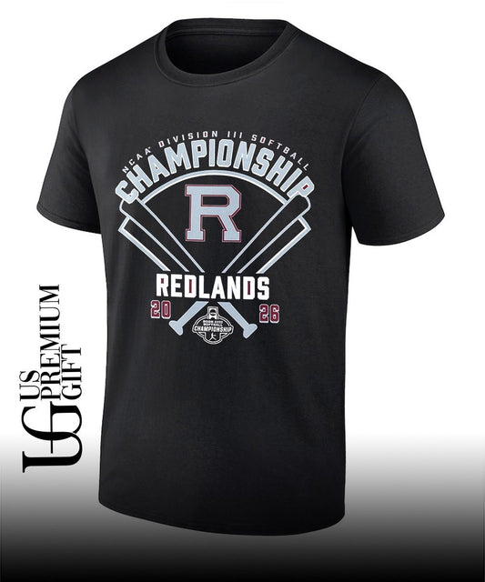 University of Redlands NCAA Division III Softball Championship 2026 shirt