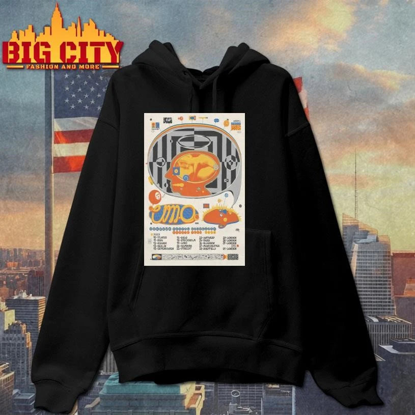 Unknown Mortal Orchestra Euro Tour 2026 Poster Shirt