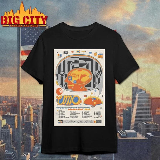 Unknown Mortal Orchestra Euro Tour 2026 Poster Shirt