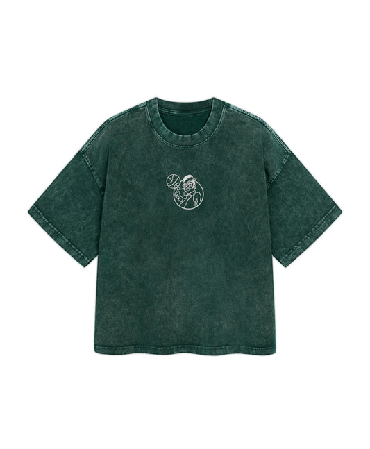 BOSTON CROPPED TEE Style001 - clothing by TeeHivey.com (Image 1)