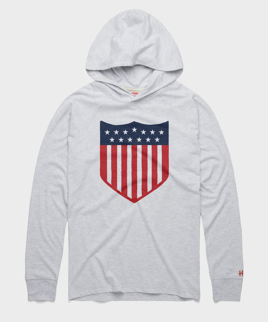 US Soccer 1913 Crest Lightweight Hoodie