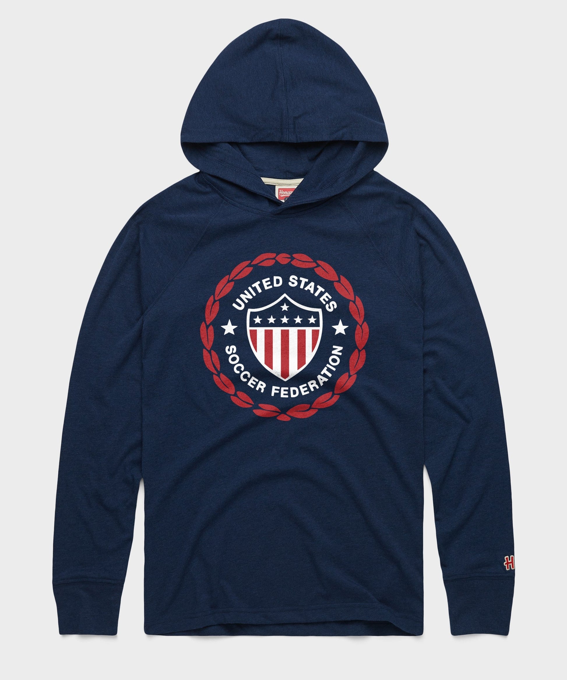 US Soccer 1986 Crest Lightweight Hoodie