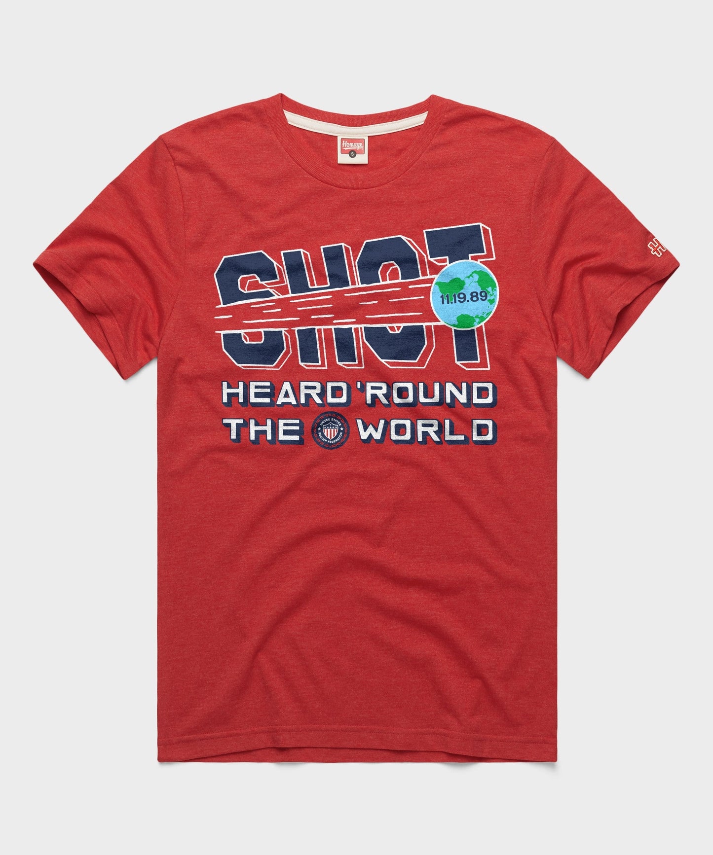 US Soccer Shot Heard 'Round The World 11.19.89