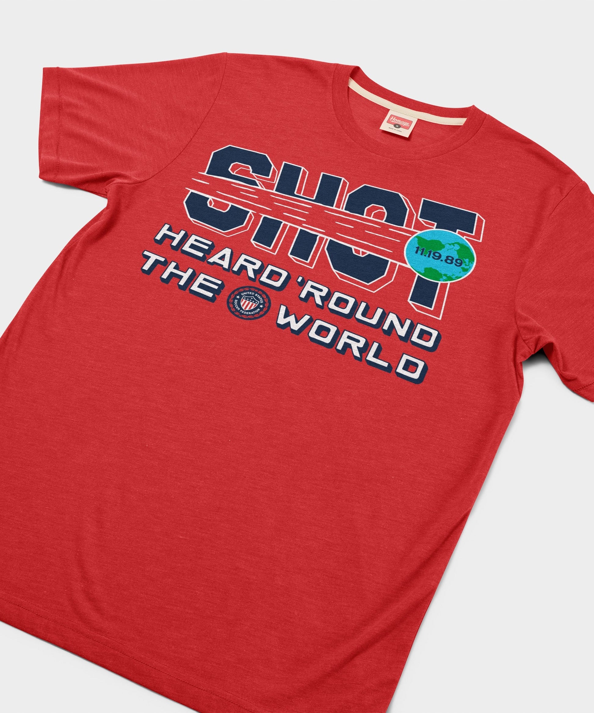 US Soccer Shot Heard 'Round The World 11.19.89