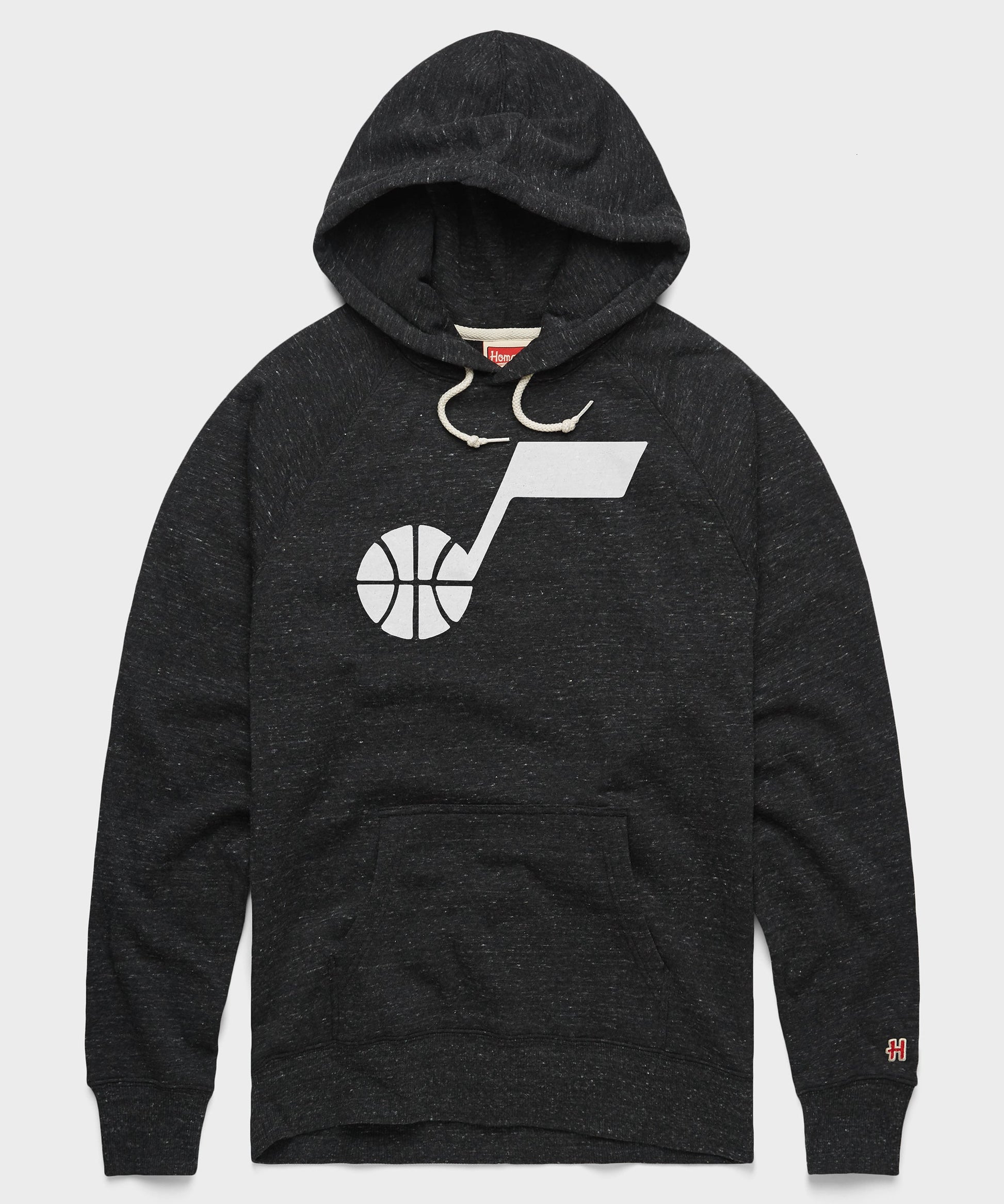 Utah Jazz Blacktop Logo Hoodie
