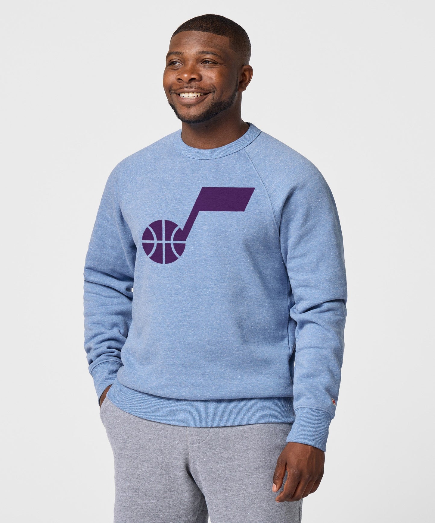 Utah Jazz Logo Crewneck