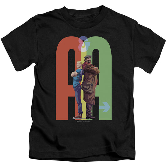 Archer & Armstrong Back To Bak Juvenile Kids Youth T Shirt Black - clothing by TeeHivey.com