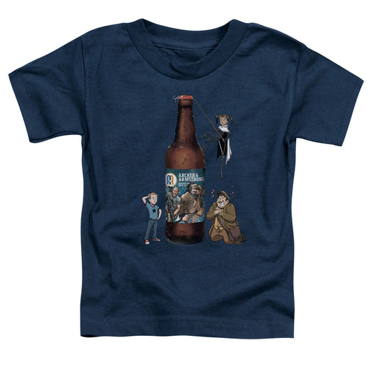 Archer & Armstrong Ale Toddler Kids Youth T Shirt Navy Blue - clothing by TeeHivey.com